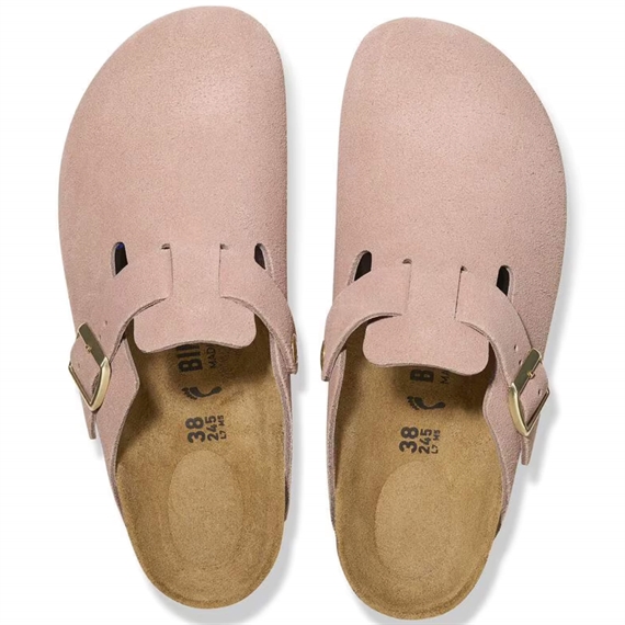 Birkenstock Boston Bs Clogs, Light Rose